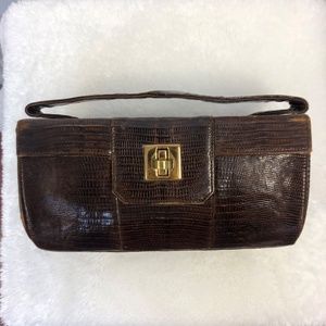 Vintage Deitsch Authentic Alligator Skin Purse